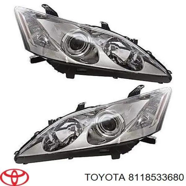 Фари Toyota 8118533680 ціна, від 648.98 USD