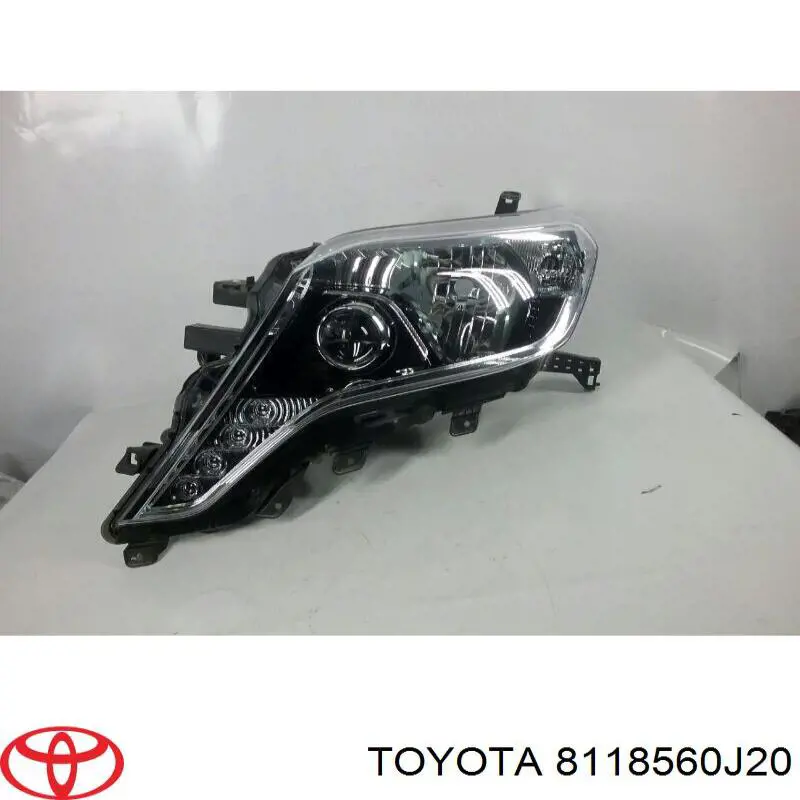 Купити 8118560J20 Toyota Блок фара ліва