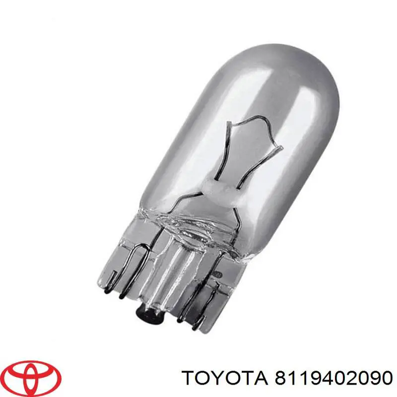 8119402090 Toyota Кріплення фари передньої, лівої