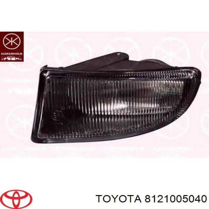 Туманка права Toyota 8121005040 ціна, від 47.60 USD
