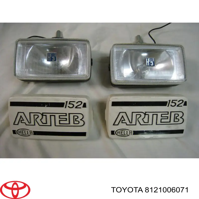 Протитуманка права Toyota 8121006071 ціна, від 23.82 USD