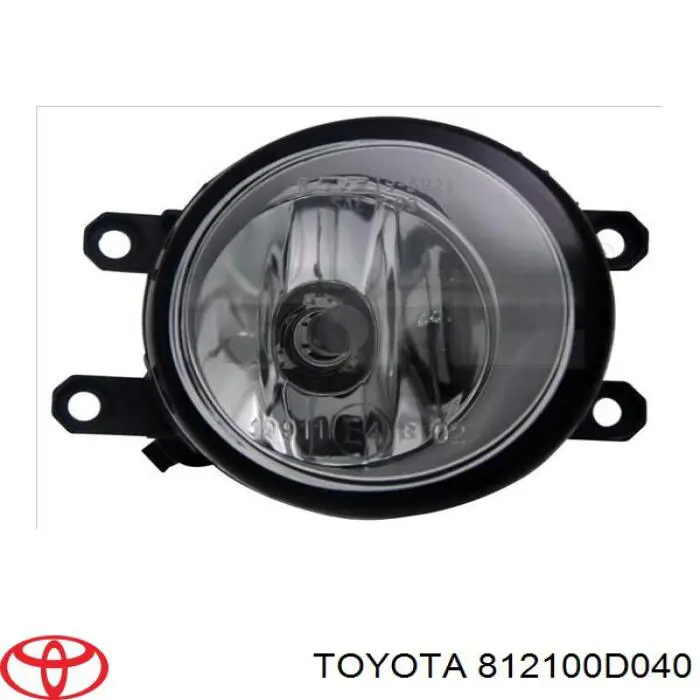 Протитуманка права Toyota 812100D040 ціна, від 32.41 USD