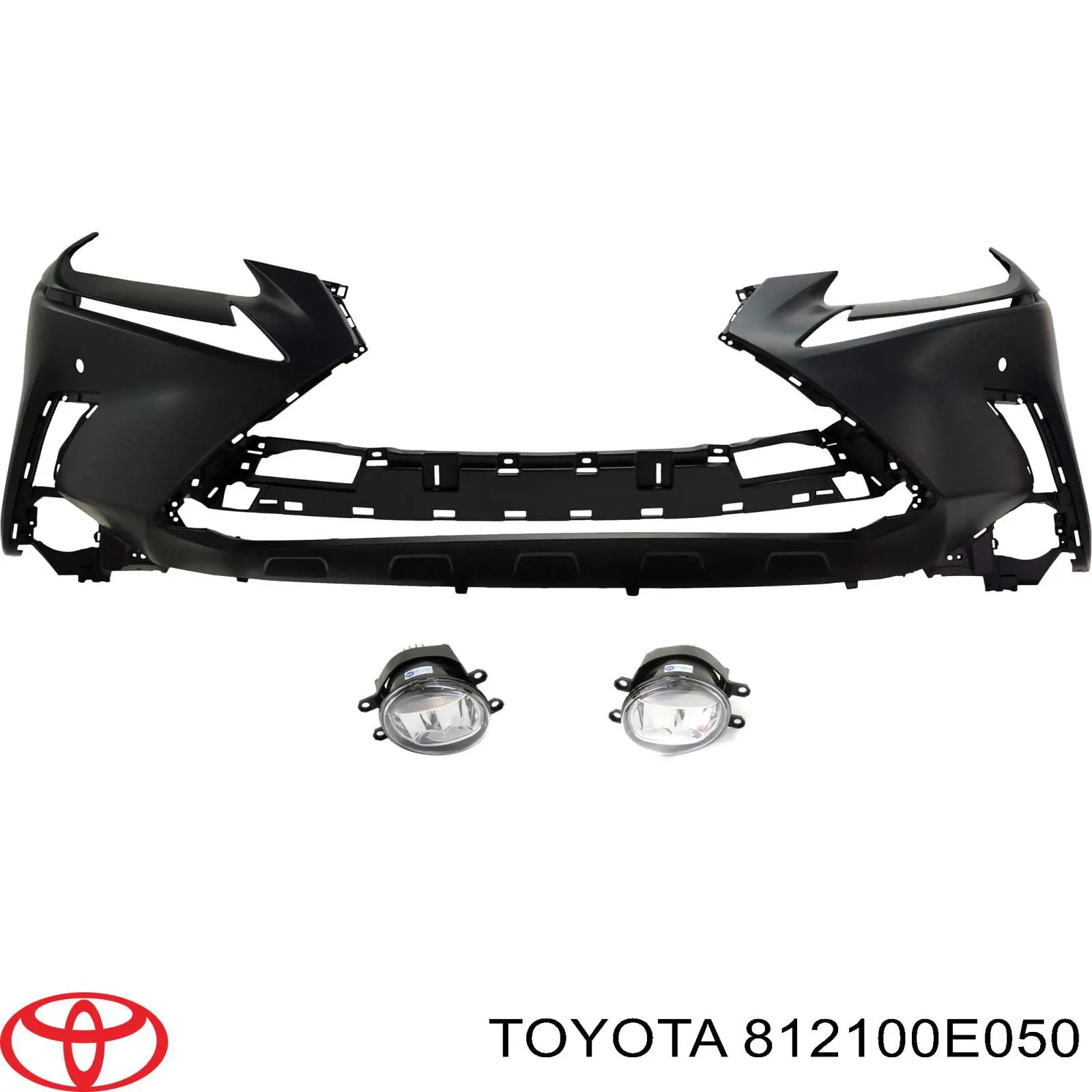 Купити 812100E050 Toyota Протитуманка права