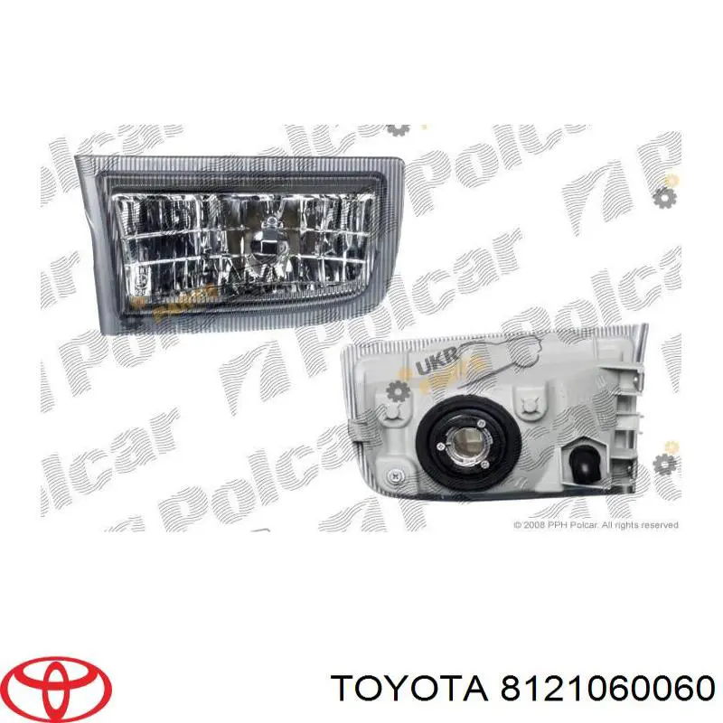 Купити 8121060060 Toyota Туманка права
