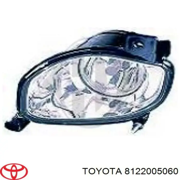 Туманка ліва Toyota 8122005060 ціна, від 38.00 USD