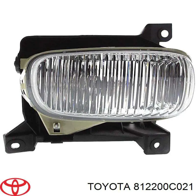 Туманка ліва Toyota 812200C021 ціна, від 91.21 USD