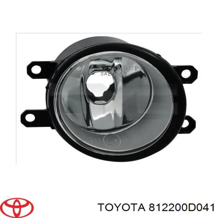 Туманка ліва Toyota 812200D041 ціна, від 19.03 USD