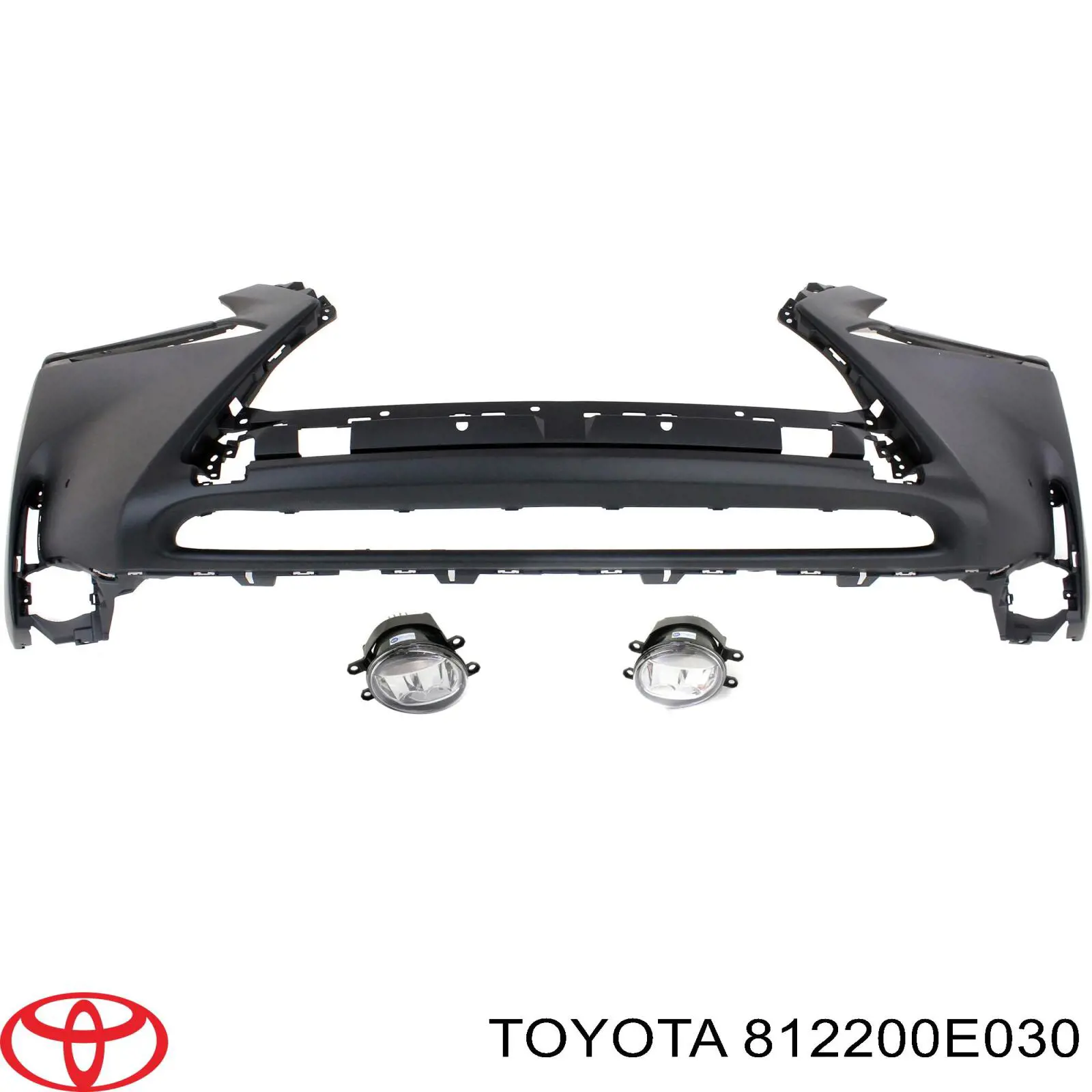Фара протитуманна, ліва 812200E030 Toyota