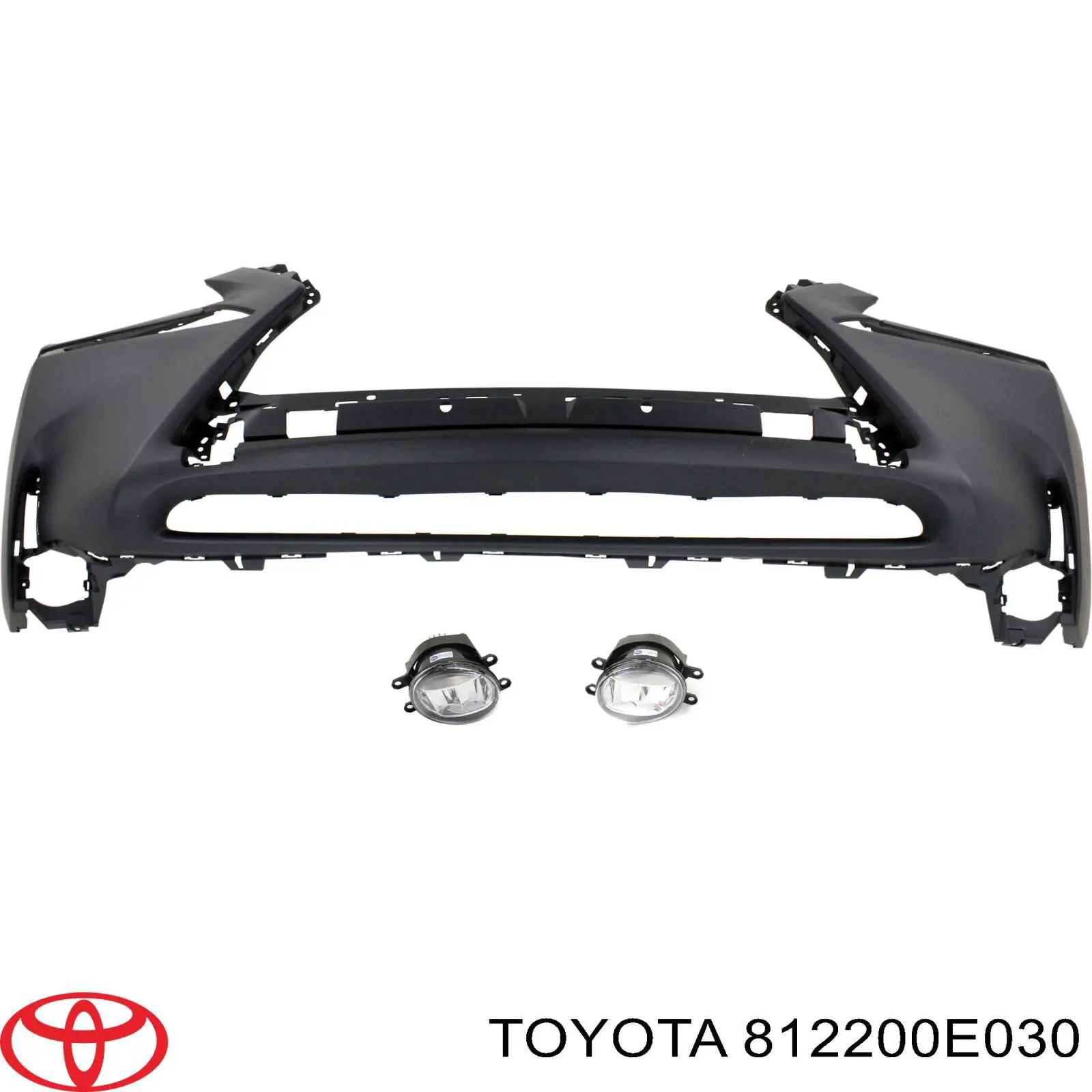 812200E030 Toyota Фара протитуманна, ліва