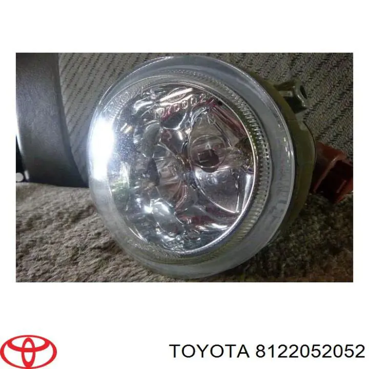 Фара протитуманна, ліва 8122052050 Toyota