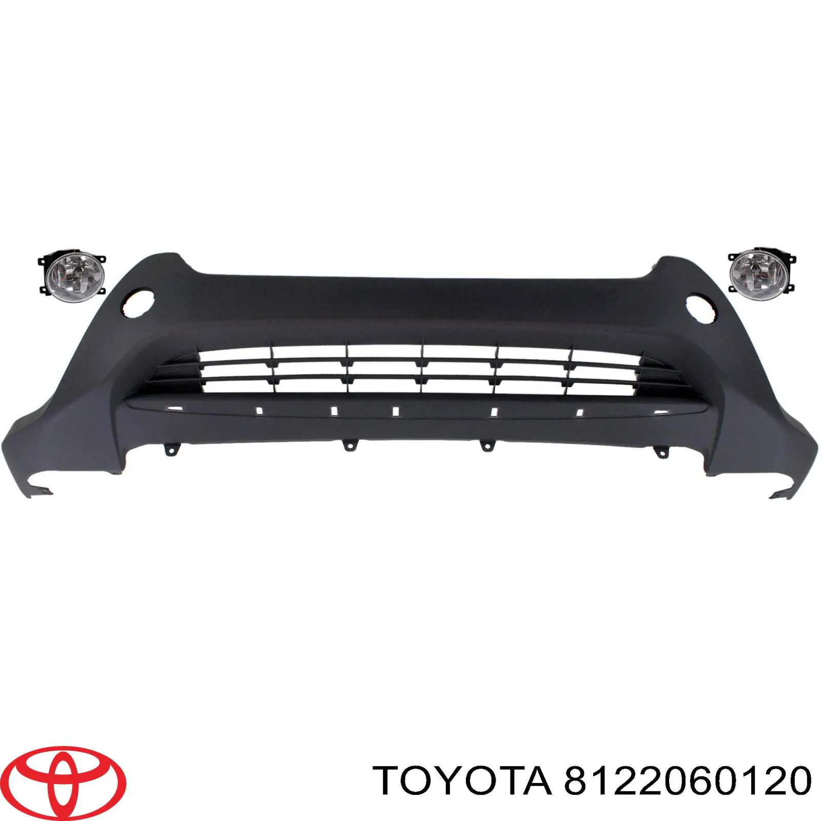 Туманка ліва Toyota 8122060120 ціна, від 49.04 USD