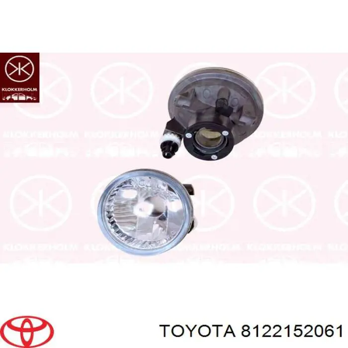 Туманка ліва TYC 19A962012B ціна, від 46.01 USD