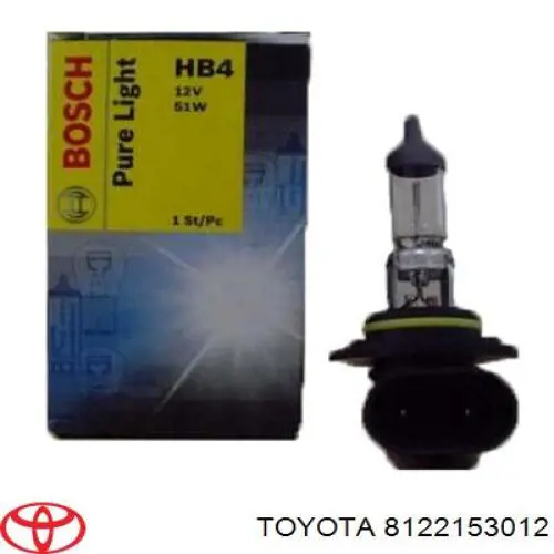 Туманка ліва Toyota 8122153010 ціна, від 84.65 USD