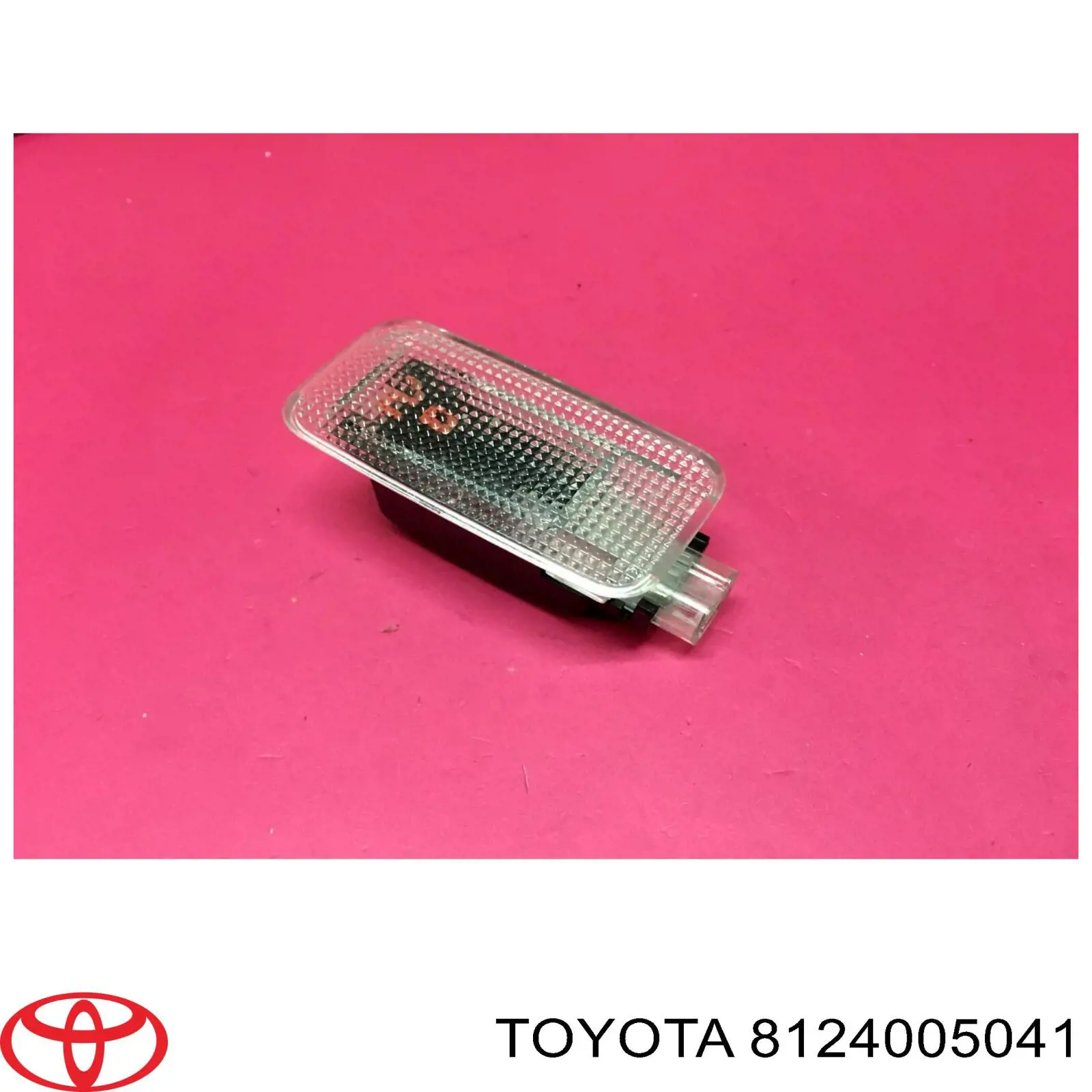 Лампа підсвічування в двері, передньої правої Toyota 8124005041 ціна, від 7.60 USD
