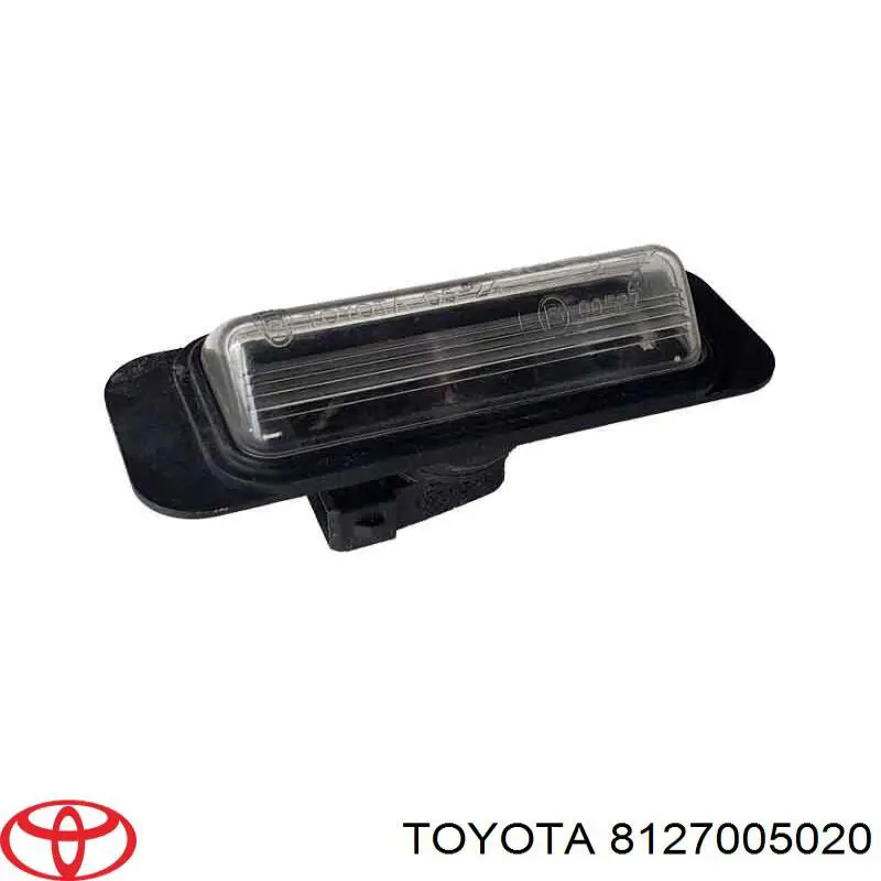 8127005020 Toyota Ліхтар освітлення номерного знака
