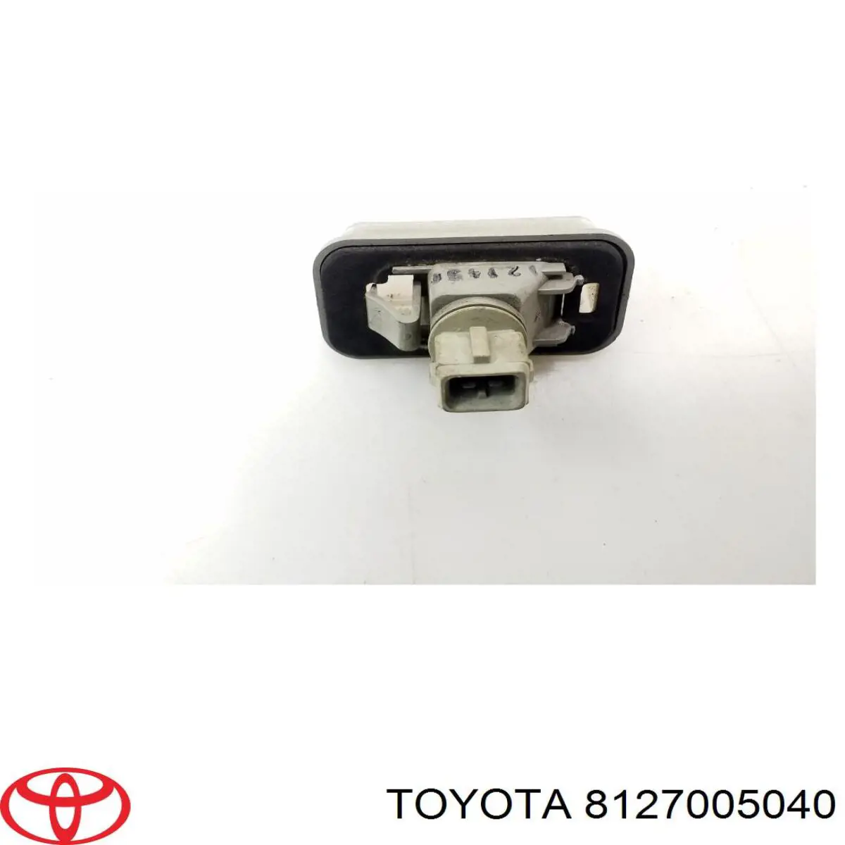 Ліхтар підсвічування заднього номерного знака 8127005040 Toyota