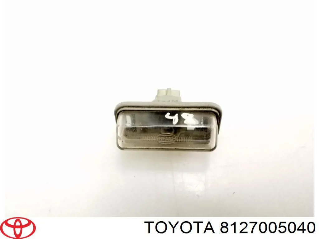 Ліхтар підсвічування заднього номерного знака Toyota Avensis (T25) (Тойота Авенсіс)