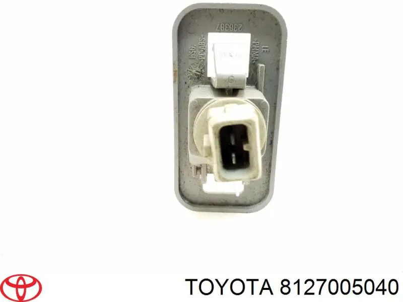 Ліхтар підсвічування заднього номерного знака Toyota 8127005040 ціна, від 8.87 USD
