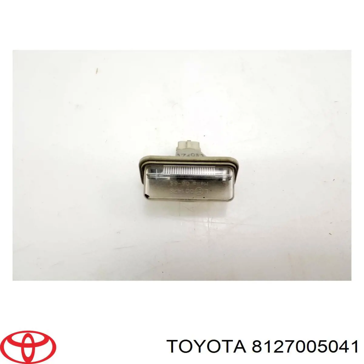 8127005041 Toyota Ліхтар освітлення номерного знака