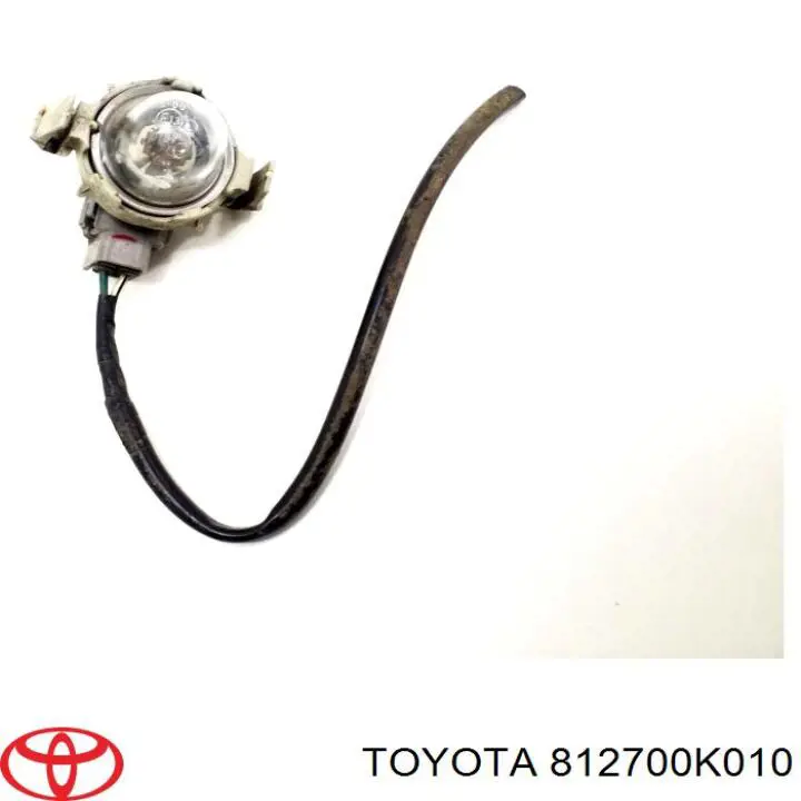 Ліхтар підсвічування заднього номерного знака Toyota 812700K010 ціна, від 48.55 USD