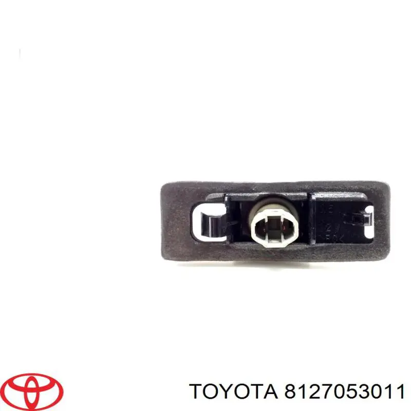 Ліхтар підсвічування заднього номерного знака 8127053011 Toyota