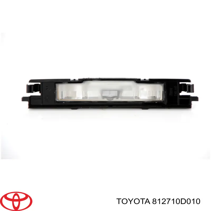 812710D010 Toyota ліхтар підсвічування заднього номерного знака