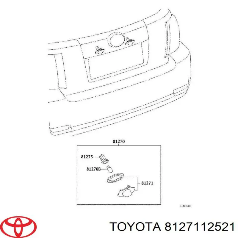 8127112521 Toyota 