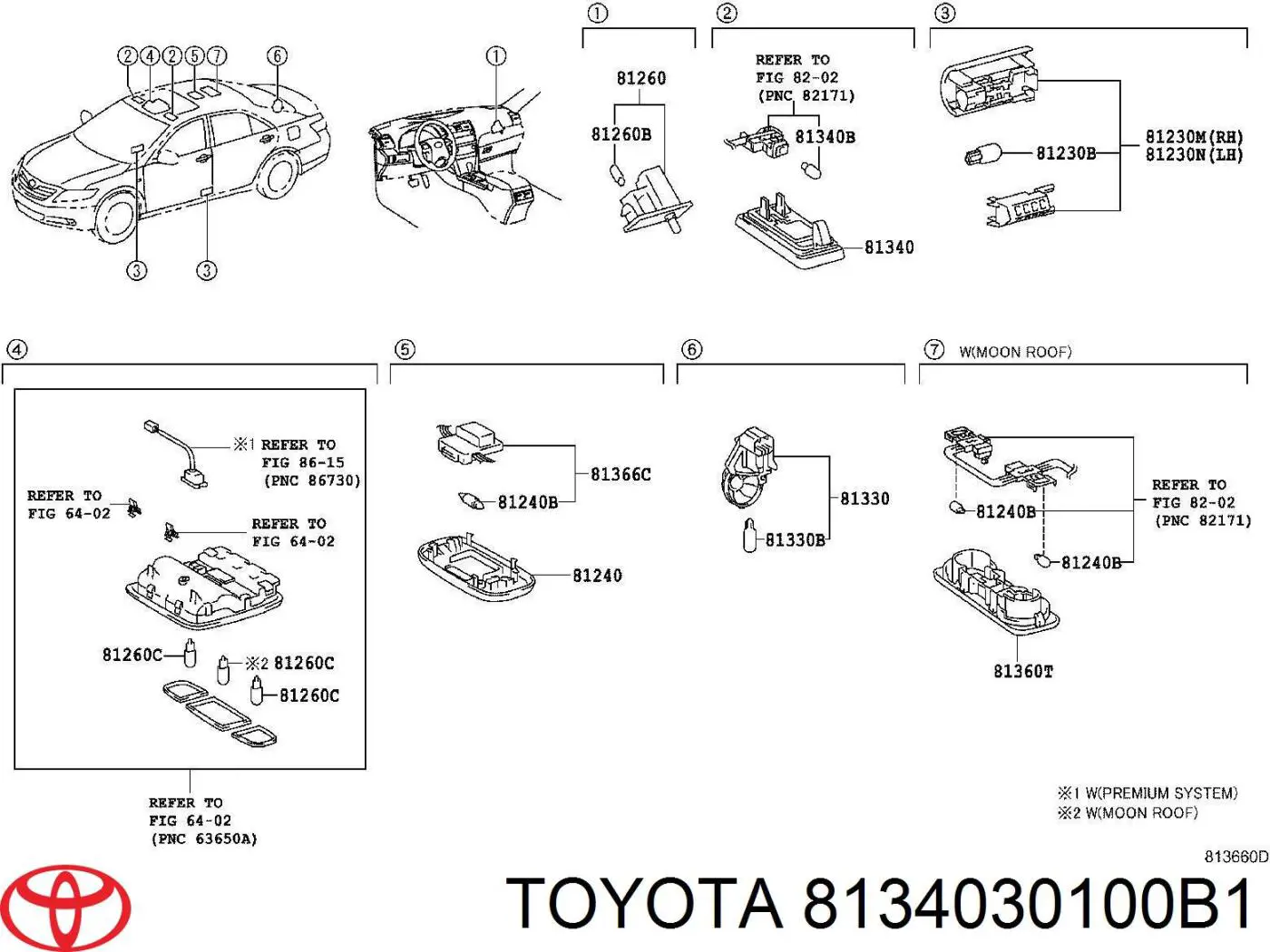  8134030100B1 Toyota