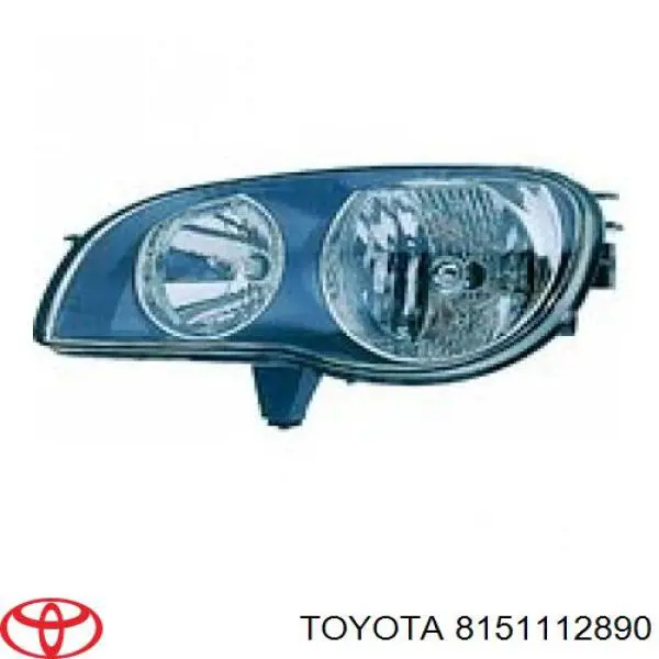 Правий покажчик повороту - лампа Toyota 8151112890 ціна, від 13.02 USD