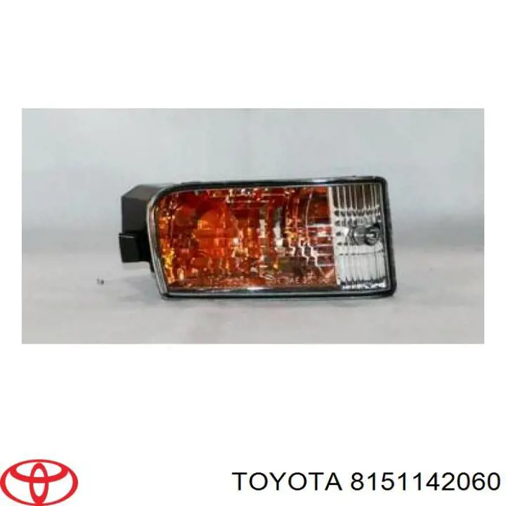 Правий покажчик повороту - лампа Toyota 8151142060 ціна, від 30.89 USD