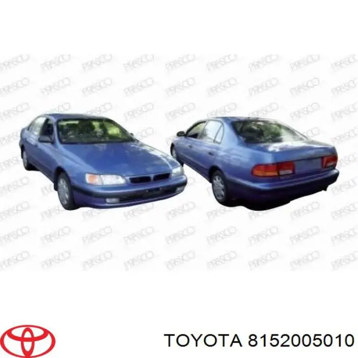 Поворотник лівий Toyota 8152005010 ціна, від 16.20 USD
