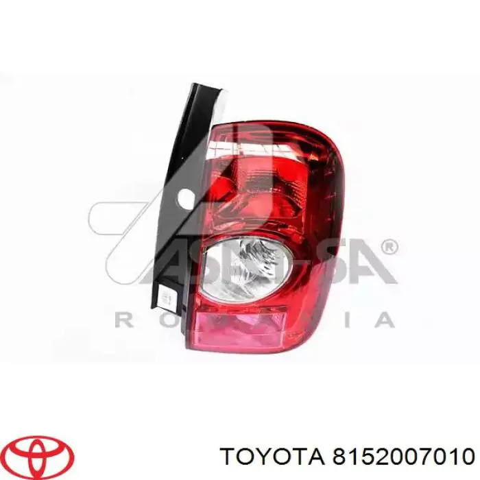 Купити 8152007010 Toyota Лівий ліхтар покажчика повороту