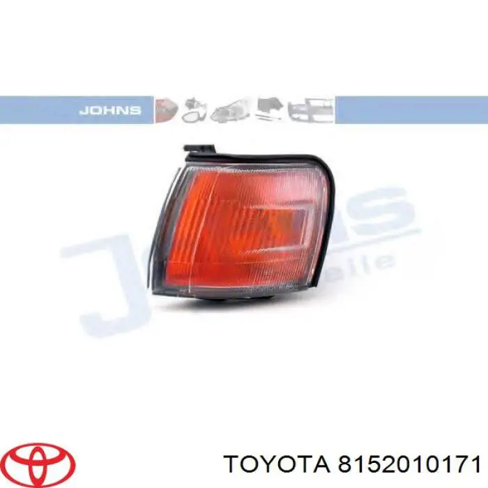 Покажчик повороту лівий Toyota Starlet 3 (P8) (Тойота Старлет)