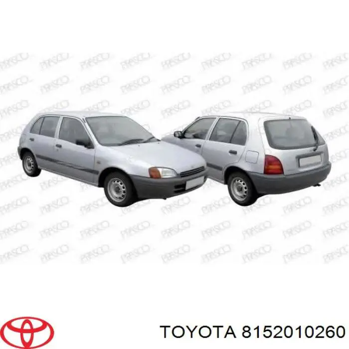 Покажчик повороту лівий Toyota Starlet 4 (EP91) (Тойота Старлет)