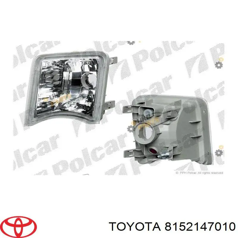 Вказівник повороту лівий 8152147010 Toyota