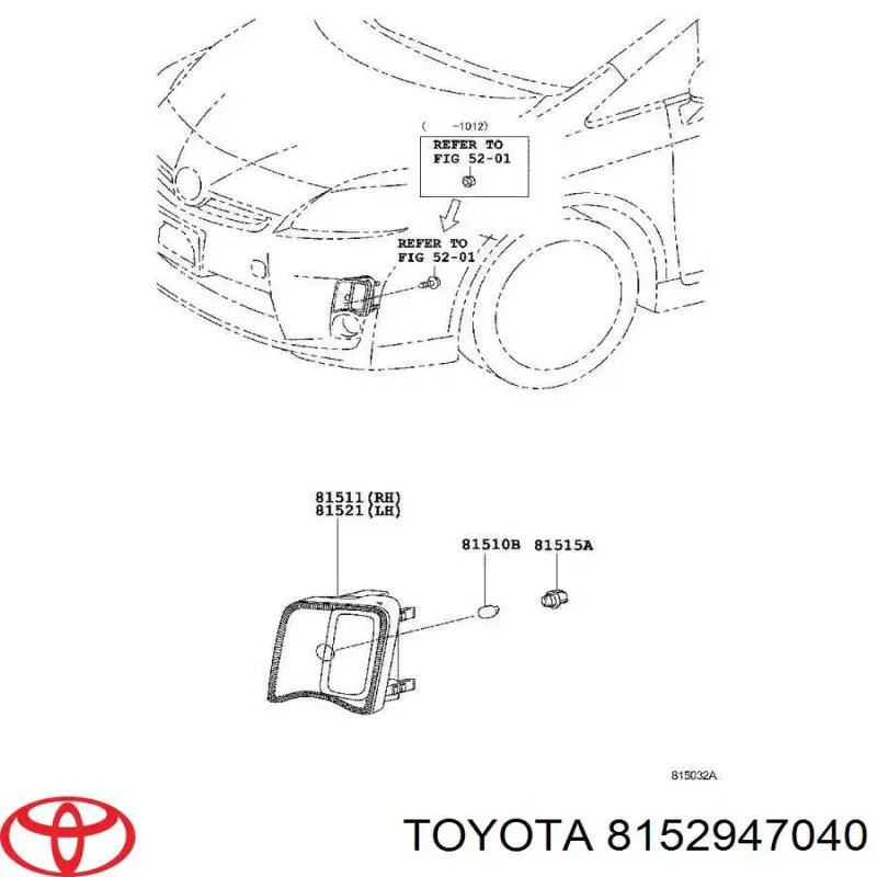  Toyota 8152947040 ціна, від 10.42 USD