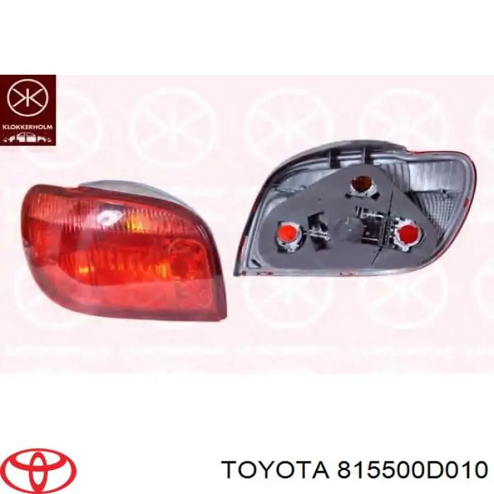 815500D010 Toyota Ліхтар задній правий