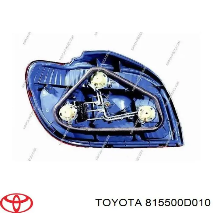 Задні ліхтарі Toyota 815500D010 ціна, від 50.79 USD