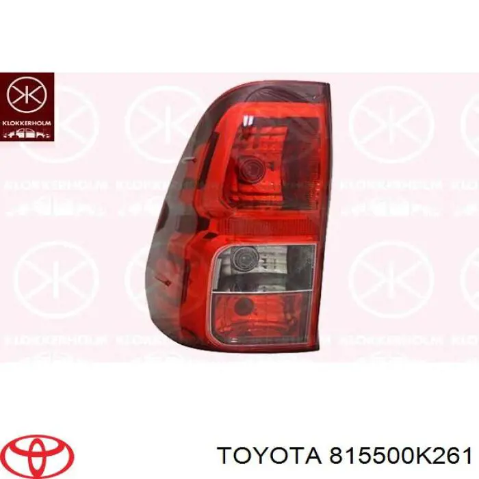 815500K261 Toyota Ліхтар задній правий