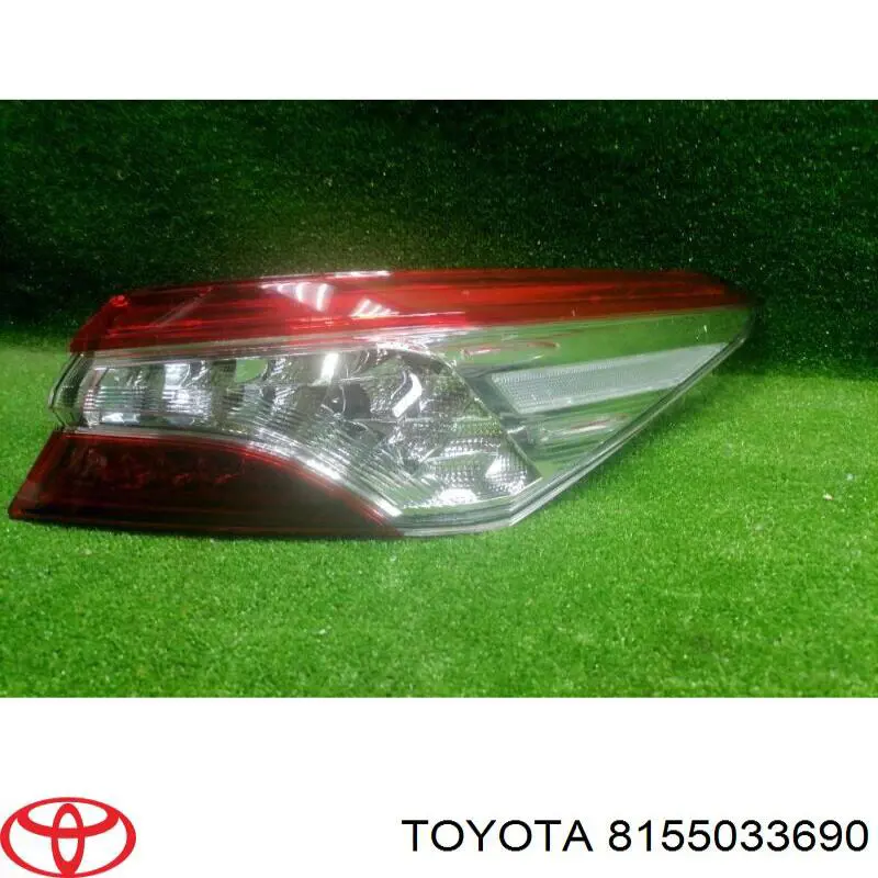 Ліхтар задній правий, зовнішній Toyota 8155033690 ціна, від 410.49 USD