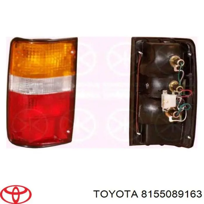 Задні ліхтарі Toyota 8155089163 ціна, від 10.26 USD