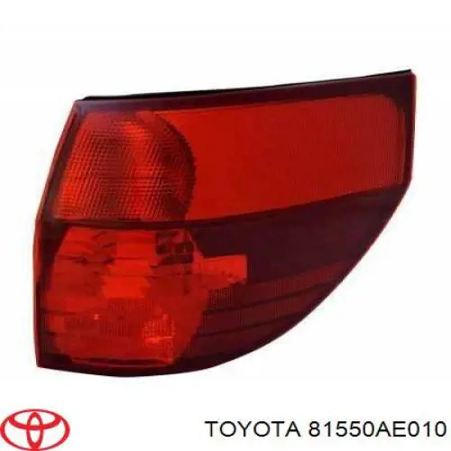 Задні ліхтарі Toyota 81550AE010 ціна, від 190.03 USD