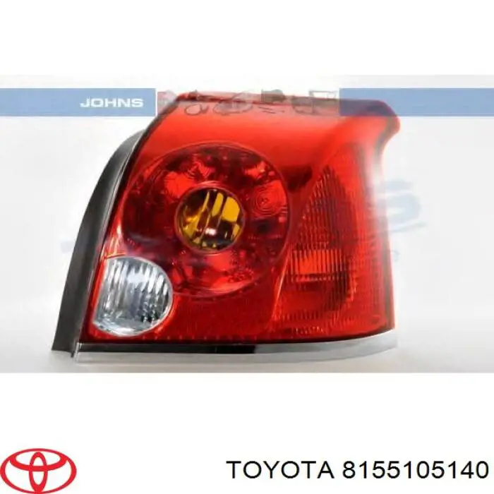 Задні ліхтарі Toyota 8155105140 ціна, від 85.06 USD