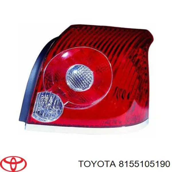 Ліхтар задній правий Toyota Avensis (T25) (Тойота Авенсіс)