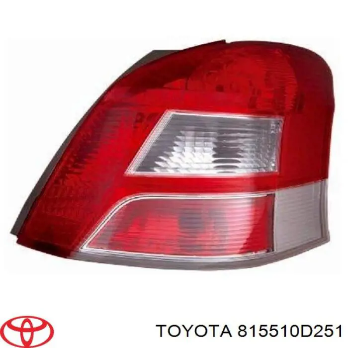 Задні ліхтарі Toyota 815510D251 ціна, від 85.34 USD
