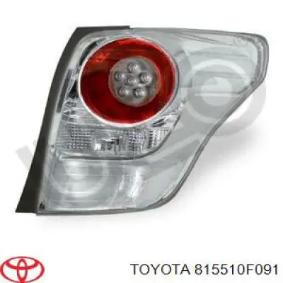 815510F092 Toyota Ліхтар задній правий