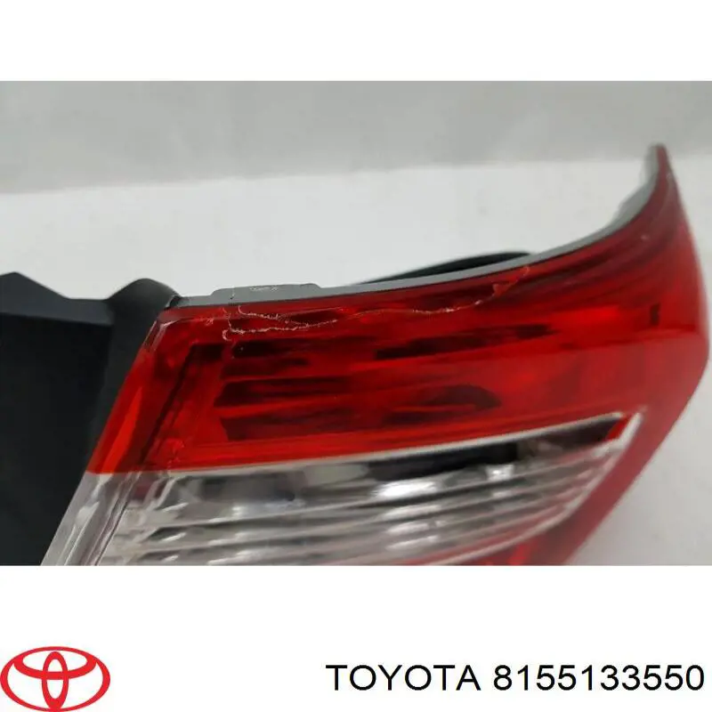 Ліхтар задній правий, зовнішній Toyota 8155133550 ціна, від 86.81 USD