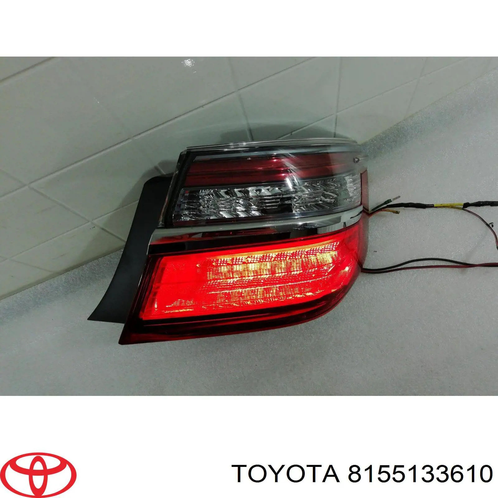Ліхтар задній правий, зовнішній 8155133610 Toyota