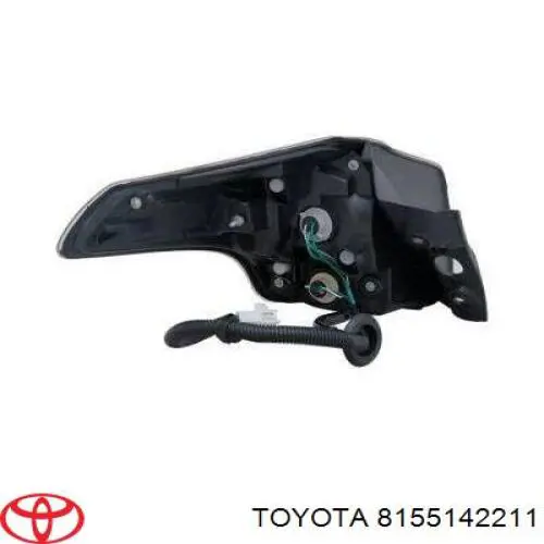 8155142211 Toyota Ліхтар задній правий