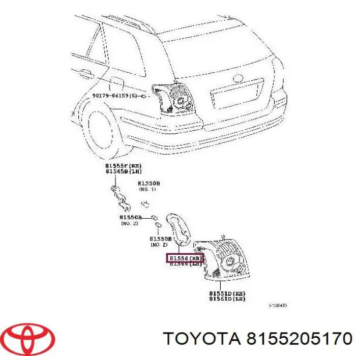 8155205170 Toyota 